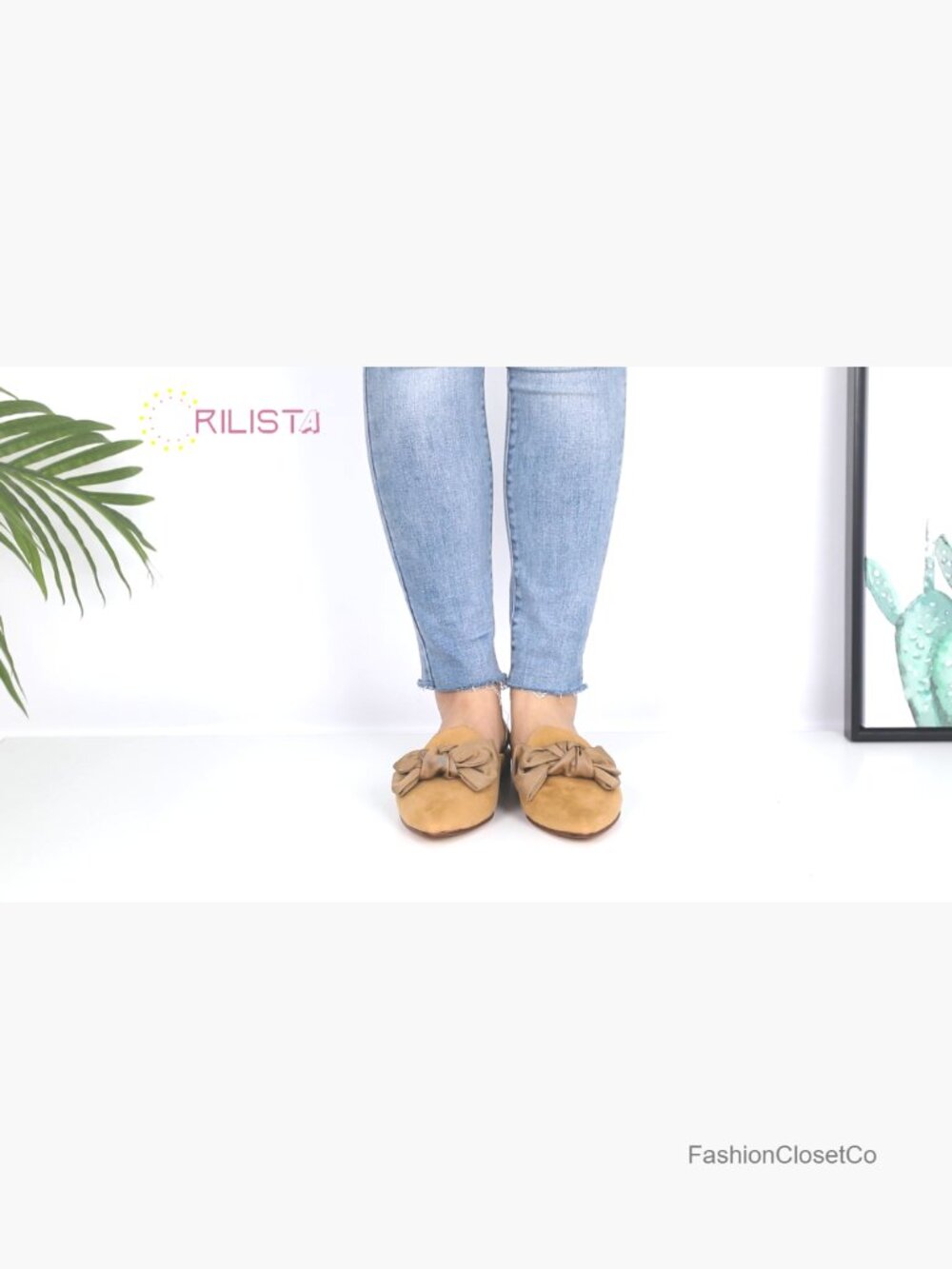 Faux Suede Platform Mules Slip On Pointed Toe Comfort Loafers - Picture 7 of 7
